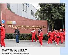 【太萌资讯】热烈欢迎西南石油大学新能源与材料学院师生莅临我司参观指导！