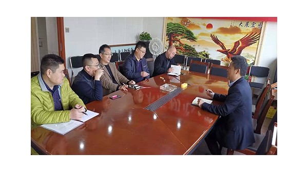 热烈欢迎新都区领导莅临太萌公司检查工作